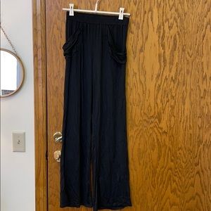 St. Tropez West wide leg cover up pants